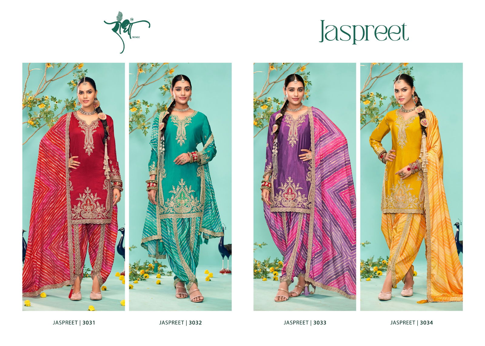 Jaspreet By Radha Trendz Readymade Suits Wholesale Market In India